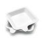 11cm Eco Friendly Bagasse Pulp Biodegradable Disposable Cake Paper Plate Fancy