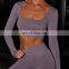 Newest Sexy Fitness Seamless Yoga 2PCS Set Women's Long Sleeve Tops and Leggings Active Wear