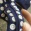 T09 9mm plastic snap buttons for baby wear pom material with high quality