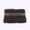 Popular New Arrival Black Color Wool Knitted Girl Winter Headband