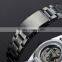 2016 Brand New Brand Luxury Fashion Casual Skeleton Stainless Steel Men Watch Wrist Watch WM436