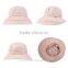 Cute girl cheap and fashion custom wide brim bucket hat