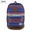 Aztec tribal pattern with jacquard fabric for backpack