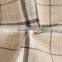 High quality British grid 100% linen fabric wholesale