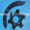 ODM and OEM plastic tivar HMWPE start wheels cnc machined UHMWPE plstic gear wheels