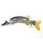 10 pcs 8 Sections hard Fishing Lure Realistic artificial multi segments vivid swimming baits 8 inch crocodile 75g