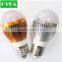 led bulb aluminum housing E27 / B22 220V White/ Warm White 3w to 48w