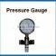 Bourdon tube sanitary pressure gauge with diaphragm seal