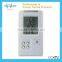 Professional wireless thermo clock weather station with large LCD screen record Wind&Rainwind Rain &Temperature &Humidity
