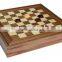 High Glossy Finish 2 in 1 Chess Set Wooden