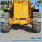 articulated mini wheel loader with pallet fork