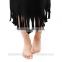 2016 new fashion baby girl fall tassel dress ,frock design for girls