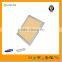 Warm white 10mm thickness 40w ultra thin 600*600 led panele