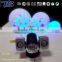 3W rgb led rotating led disco ball light with MP3 player