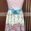 New Arrival China kids dress design for boys linen cotton baby girls pinafore dress