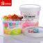 Custom printed paper ice cream-cup with logo