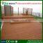 Grooved deck flooring for outdoor garden decoration