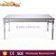 stainless steel wedding cake table,indian glass wedding table,wedding decoration table