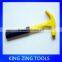 Chinese steel claw hammer with rubber handle