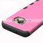 Popular dual layers protective tuff hybrid plastic case for Galaxy S7 edge