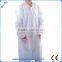 Patient Gown Properties disposable pp lab coat elastic cuff for hospital worker