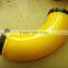 Super quality 60000 cubic meter DN125 Deg90 ceramic lining concrete pump bend