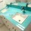 Tempered glass vanity top with AS/NZS 2208:1996 and EN12150 certificate