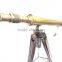 Antique Look Nautical Solid Brass Spyglass Telescope with Stand 12214