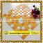 yellow and white color crystal glass mosaic