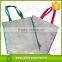 low price PP non woven bag, 75gsm silk print tote shopping bag, PP non woven shopping bag