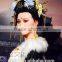 Ancient China empress WuZeTian wax figure silicone statue life-like wax figure