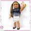 Interesting mini pvc vinyl doll for fun , pretty small plastic doll toy