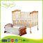 WBC-03B hot selling solid wood unfinished wooden baby crib, adult baby crib                        
                                                                Most Popular