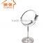 Bathroom double sided magnifying makeup mirror