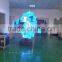 For indoor Top projects, LED cube with rotating system