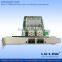 LREC9042PF-2SFP PCIe x1 100FX Dual SFP Port Fiber NIC (Intel 82580 Based) Latest Modle