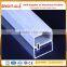 Material 6063 T6 extrusion aluminum handle profile for fancy kitchen cabinet door handles