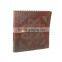 Latest Leather Vintage Style Embossed Leather Cover Photo Album Leather Photo Album