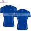 88% Polyester 12% Spandex Mens Dry Fit Compression t Shirt