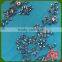 New Year Fashionable Design Beaded Sequined Embroidery Fabric For Girls Party Dresses