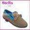 custom leather sneaker double color rubber safety casual shoes for man
