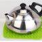 tufeng 100% food grade multi-function square silicone magnetic pot holder