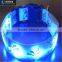 New Design Blue Double Sided Flashing Led Dog Collar