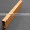 0.8MM Thickness Wood Grain Suspended Linear Ceiling U aluminum Screen Ceiling Tiles