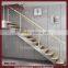 discount wooden staircase with stainless steel railing