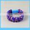 22 cm colorful manual weaving braided bracelet data cable for iPhone 5/6