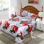 Red Rose Design Bedding Set Queen Size 3D Printed Bed Cover                        
                                                Quality Choice