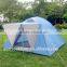 Outdoor 3 person polyester fabric camping tent