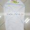 Customer logo applique soft cotton terry baby hooded towel