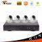 Plug and play 4CH 1080p ahd dvr kit factory price surveillance camera system